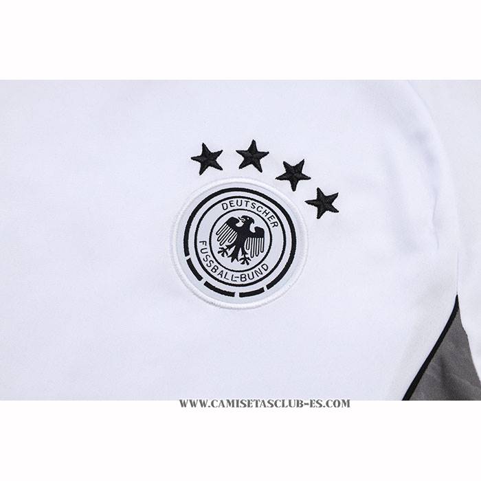 Chandal del Alemania 25-26 Manga Corta Blanco - Pantalon Corto